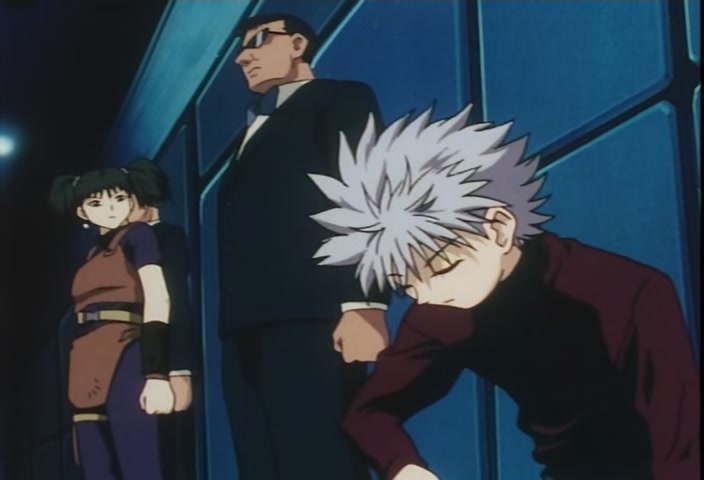 Hunter x Hunter Ep 12: The × Midnight × Struggle @ 00:04:00