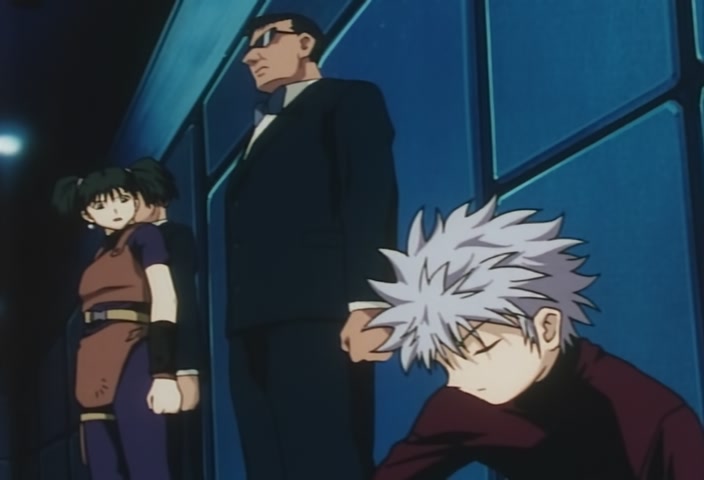 Hunter x Hunter Ep 12: The × Midnight × Struggle @ 00:04:04