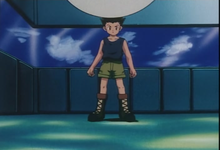 Hunter x Hunter Ep 12: The × Midnight × Struggle @ 00:04:19