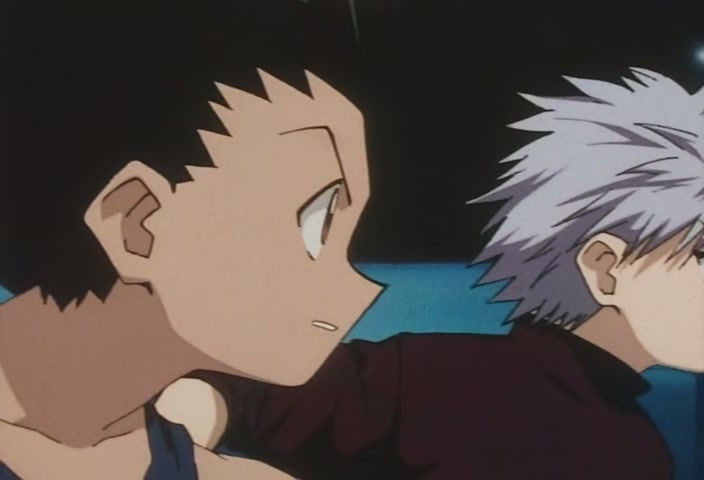Hunter x Hunter Ep 12: The × Midnight × Struggle @ 00:05:33
