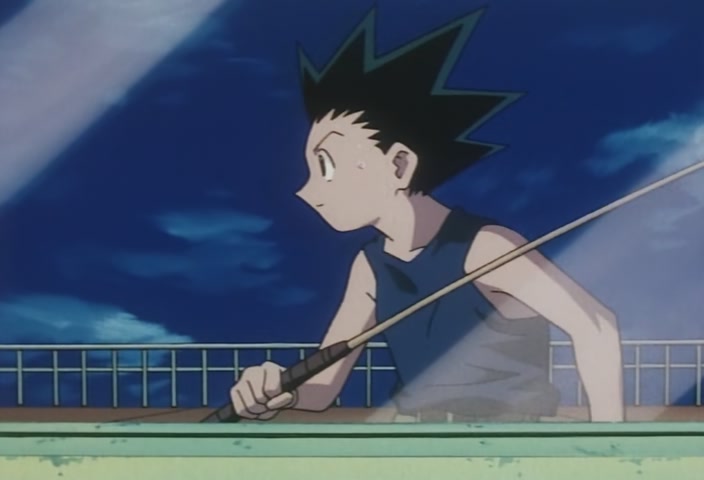 Hunter x Hunter Ep 12: The × Midnight × Struggle @ 00:13:41