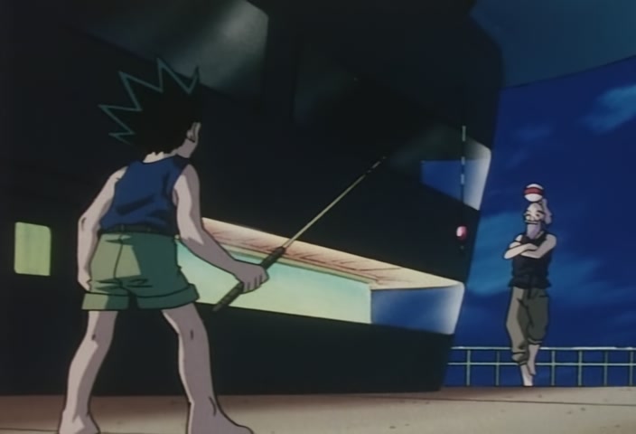 Hunter x Hunter Ep 12: The × Midnight × Struggle @ 00:14:03