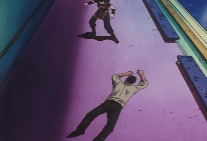 Hunter x Hunter Ep 12: The × Midnight × Struggle @ 00:14:33