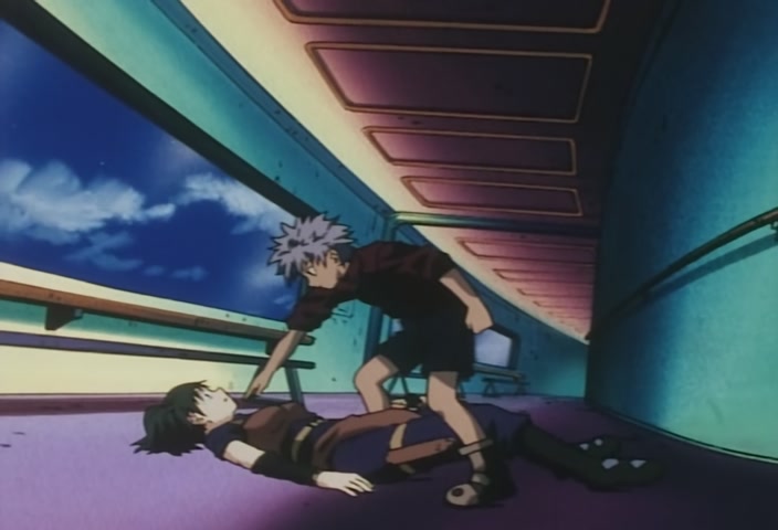 Hunter x Hunter Ep 12: The × Midnight × Struggle @ 00:15:21