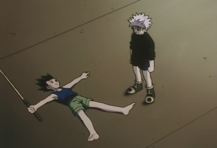 Hunter x Hunter Ep 12: The × Midnight × Struggle @ 00:17:31
