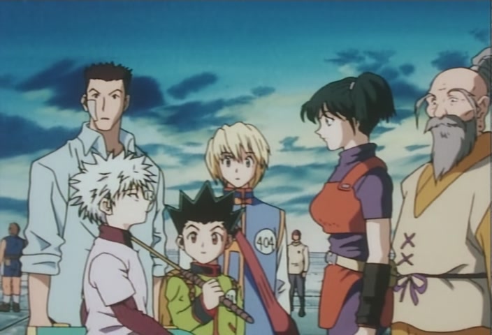 Hunter x Hunter Ep 12: The × Midnight × Struggle @ 00:19:22