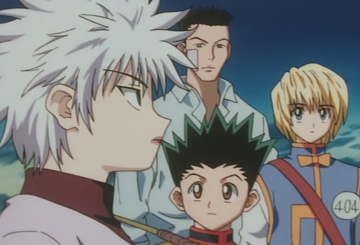 Hunter x Hunter Ep 12: The × Midnight × Struggle @ 00:19:36