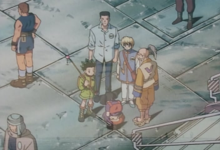 Hunter x Hunter Ep 12: The × Midnight × Struggle @ 00:20:43
