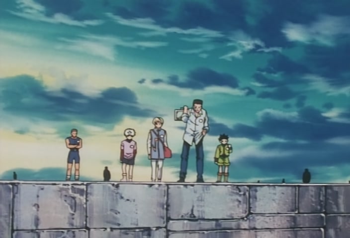 Hunter x Hunter Ep 13: Exploring × The × Dungeon @ 00:02:02