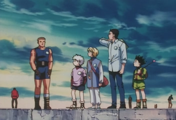 Hunter x Hunter Ep 13: Exploring × The × Dungeon @ 00:02:09