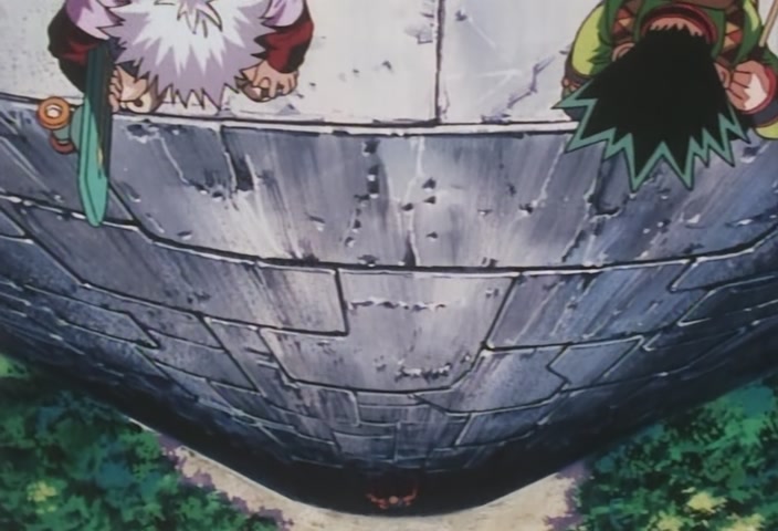 Hunter x Hunter Ep 13: Exploring × The × Dungeon @ 00:02:17