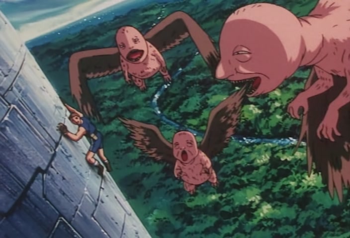 Hunter x Hunter Ep 13: Exploring × The × Dungeon @ 00:02:35