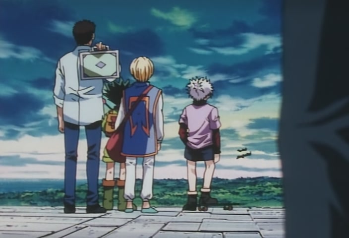 Hunter x Hunter Ep 13: Exploring × The × Dungeon @ 00:02:43