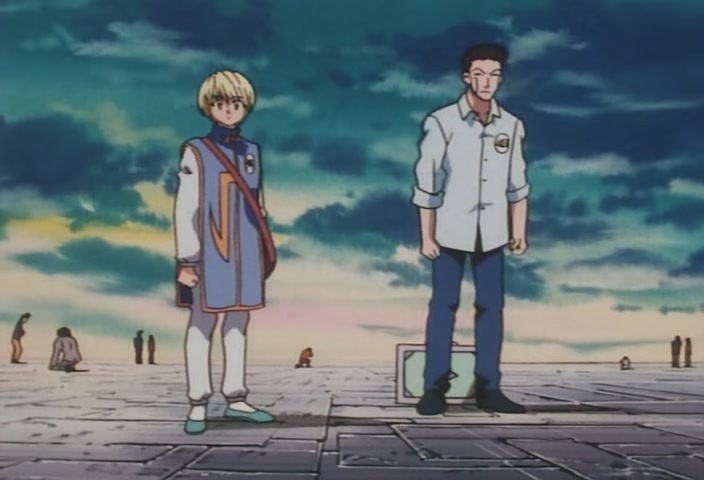 Hunter x Hunter Ep 13: Exploring × The × Dungeon @ 00:03:27