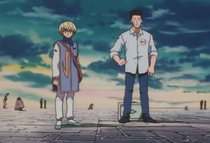 Hunter x Hunter Ep 13: Exploring × The × Dungeon @ 00:03:34