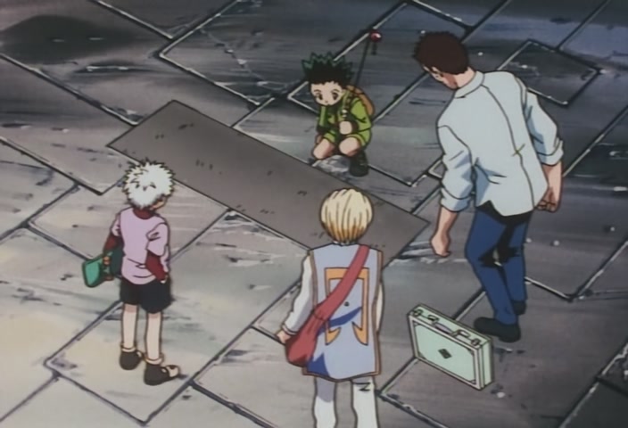 Hunter x Hunter Ep 13: Exploring × The × Dungeon @ 00:04:15