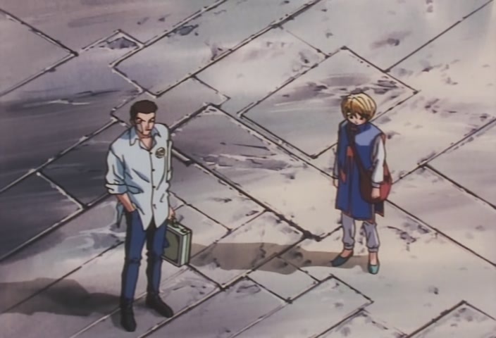 Hunter x Hunter Ep 13: Exploring × The × Dungeon @ 00:05:07