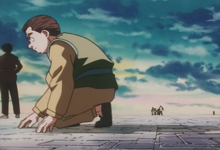 Hunter x Hunter Ep 13: Exploring × The × Dungeon @ 00:05:25