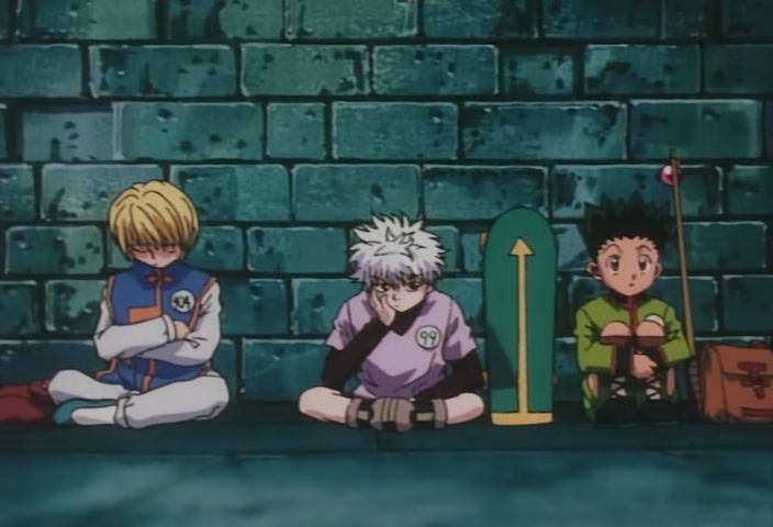 Hunter x Hunter Ep 13: Exploring × The × Dungeon @ 00:07:28