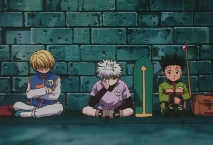 Hunter x Hunter Ep 13: Exploring × The × Dungeon @ 00:07:31