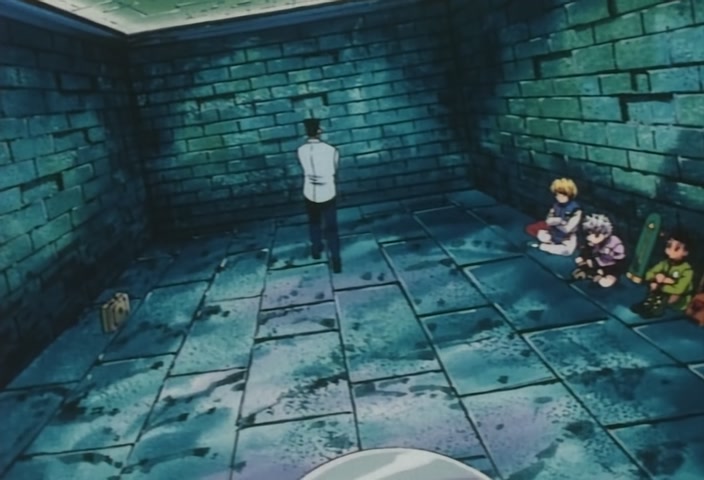 Hunter x Hunter Ep 13: Exploring × The × Dungeon @ 00:07:35