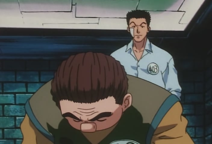 Hunter x Hunter Ep 13: Exploring × The × Dungeon @ 00:07:57