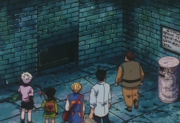 Hunter x Hunter Ep 13: Exploring × The × Dungeon @ 00:08:16