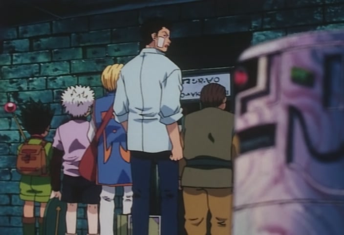 Hunter x Hunter Ep 13: Exploring × The × Dungeon @ 00:08:30