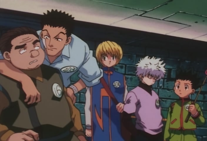 Hunter x Hunter Ep 13: Exploring × The × Dungeon @ 00:08:56