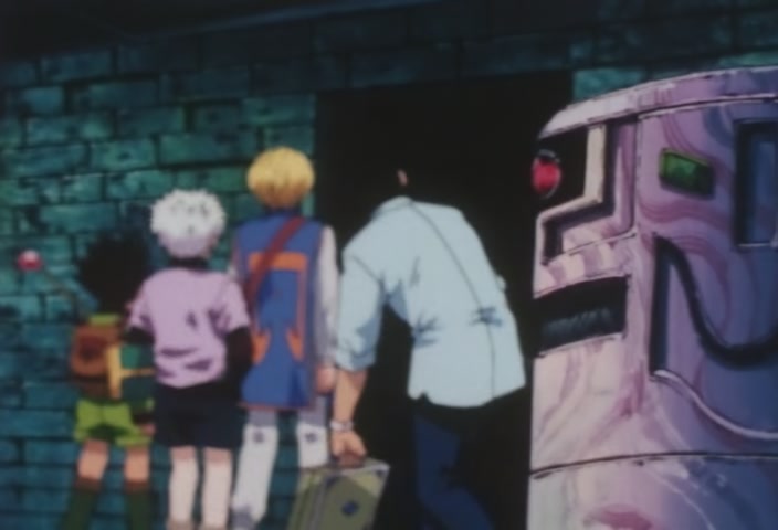 Hunter x Hunter Ep 13: Exploring × The × Dungeon @ 00:09:22