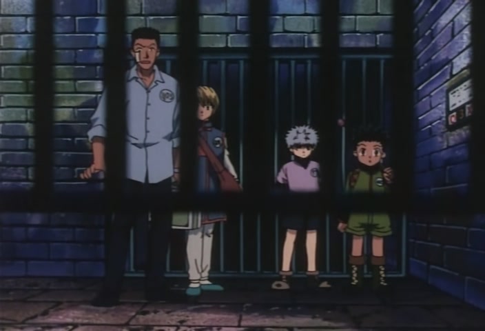 Hunter x Hunter Ep 13: Exploring × The × Dungeon @ 00:09:48