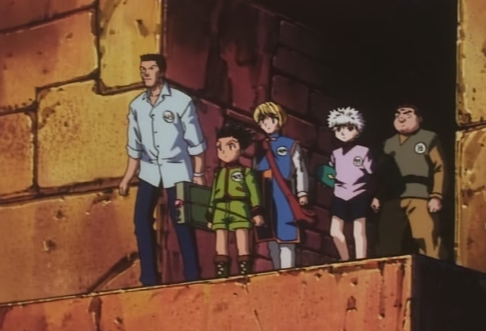 Hunter x Hunter Ep 13: Exploring × The × Dungeon @ 00:11:39