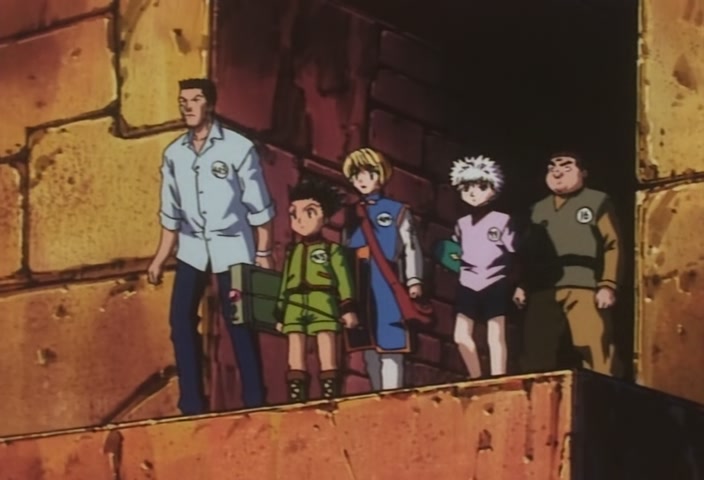 Hunter x Hunter Ep 13: Exploring × The × Dungeon @ 00:11:43