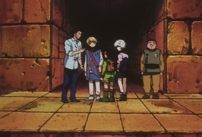 Hunter x Hunter Ep 13: Exploring × The × Dungeon @ 00:13:12