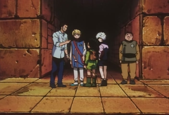 Hunter x Hunter Ep 13: Exploring × The × Dungeon @ 00:13:15