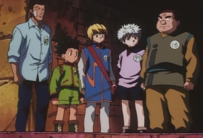 Hunter x Hunter Ep 13: Exploring × The × Dungeon @ 00:13:30