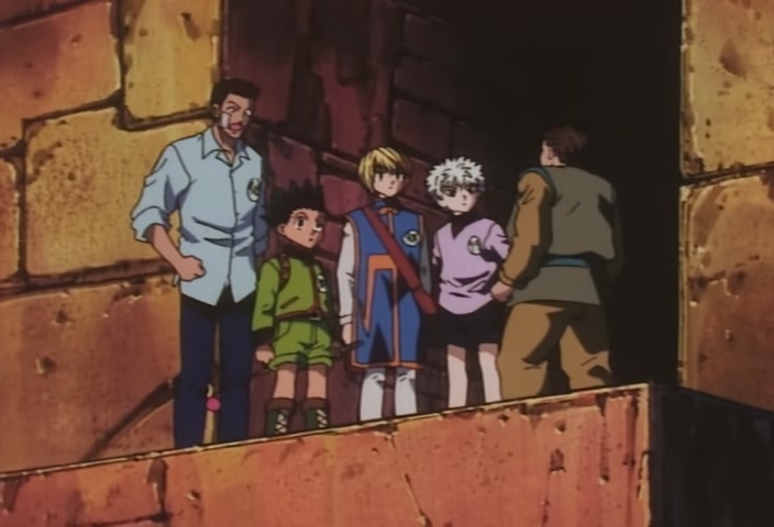 Hunter x Hunter Ep 13: Exploring × The × Dungeon @ 00:14:22