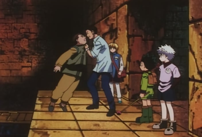 Hunter x Hunter Ep 13: Exploring × The × Dungeon @ 00:17:49