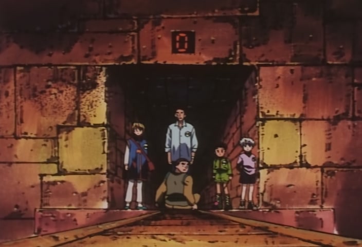 Hunter x Hunter Ep 13: Exploring × The × Dungeon @ 00:18:04