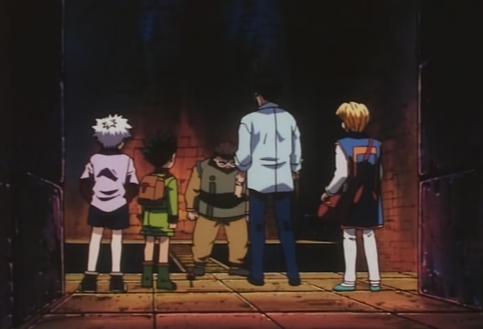 Hunter x Hunter Ep 13: Exploring × The × Dungeon @ 00:18:26