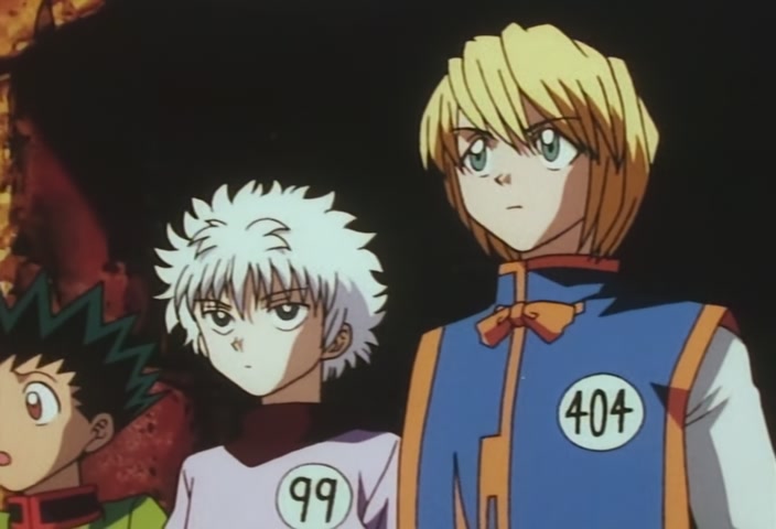 Hunter x Hunter Ep 16: Leorio × Is × Hunted @ 00:02:06