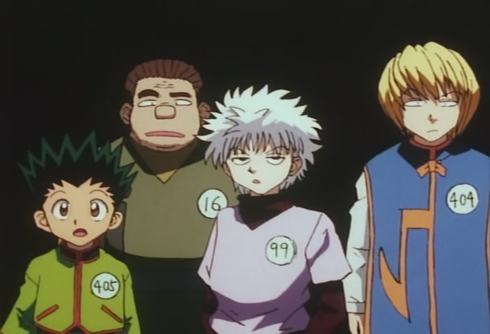 Hunter x Hunter Ep 16: Leorio × Is × Hunted @ 00:03:38