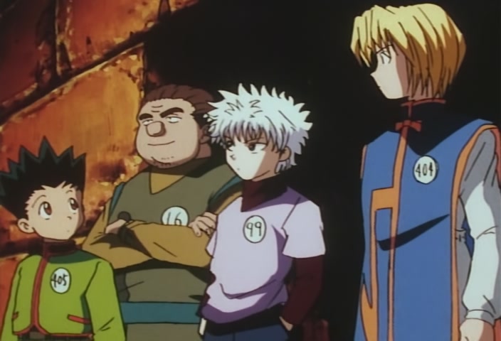Hunter x Hunter Ep 16: Leorio × Is × Hunted @ 00:04:15