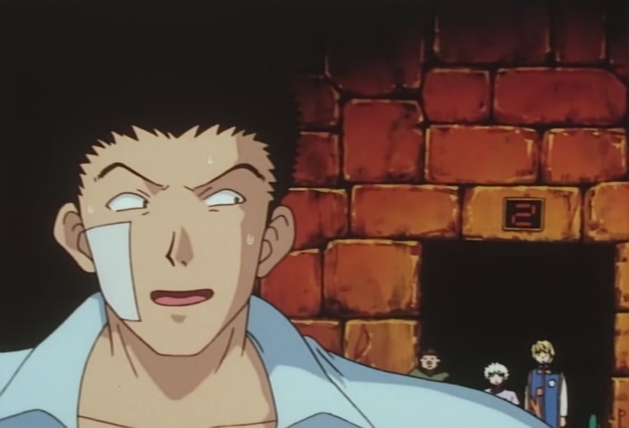 Hunter x Hunter Ep 16: Leorio × Is × Hunted @ 00:04:56