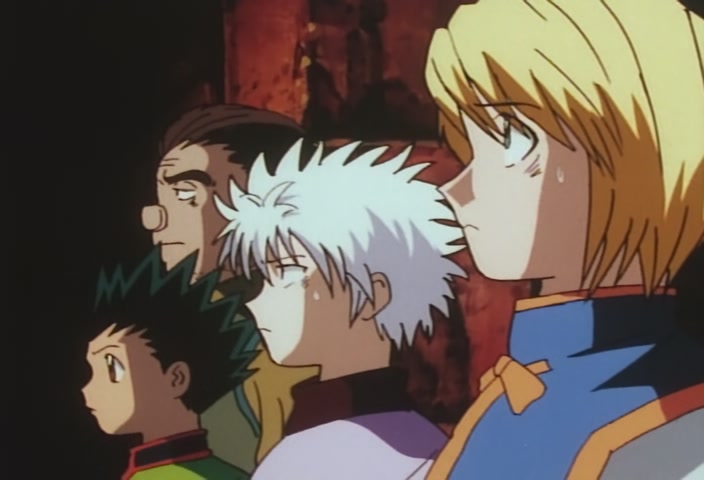 Hunter x Hunter Ep 16: Leorio × Is × Hunted @ 00:06:06