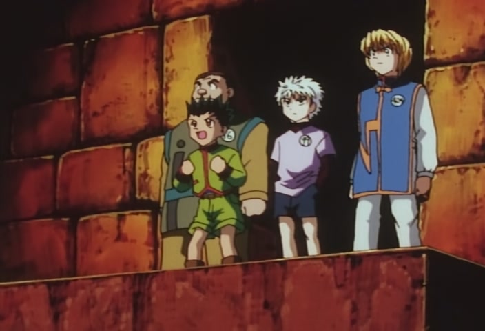 Hunter x Hunter Ep 16: Leorio × Is × Hunted @ 00:09:34