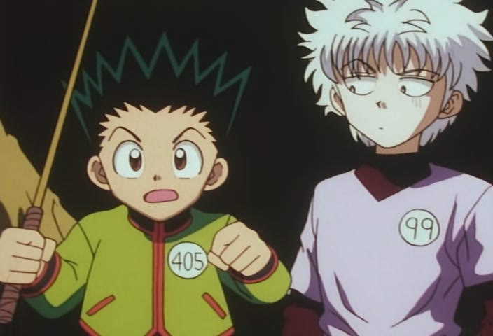 Hunter x Hunter Ep 16: Leorio × Is × Hunted @ 00:09:56