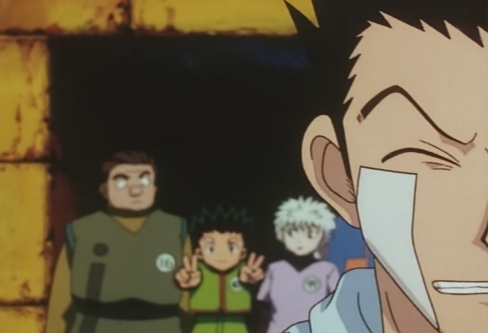 Hunter x Hunter Ep 16: Leorio × Is × Hunted @ 00:13:01