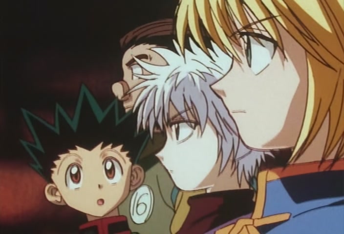 Hunter x Hunter Ep 16: Leorio × Is × Hunted @ 00:14:00