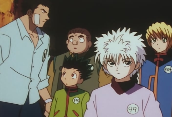 Hunter x Hunter Ep 16: Leorio × Is × Hunted @ 00:18:01